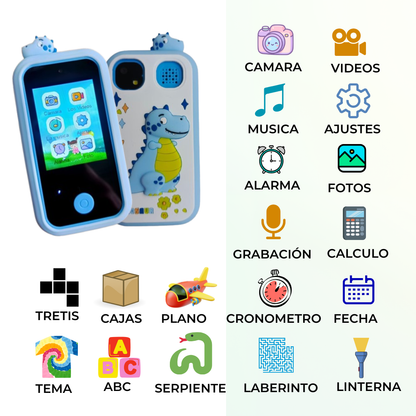 Celular Infantil para Aprender y Jugar